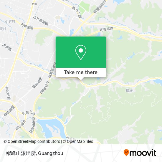 帽峰山派出所 map