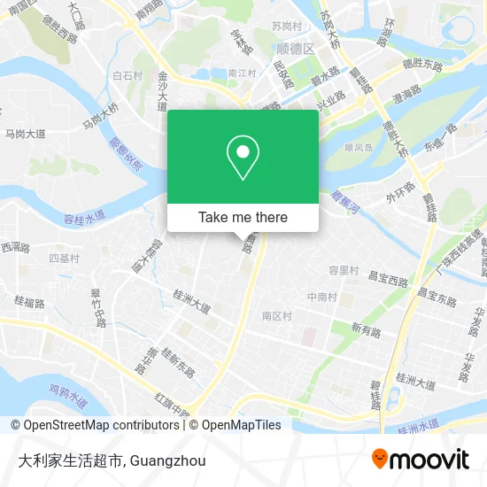 大利家生活超市 map