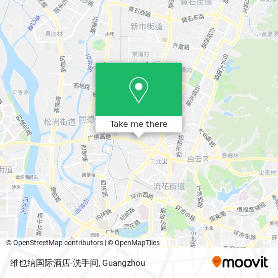 维也纳国际酒店-洗手间 map