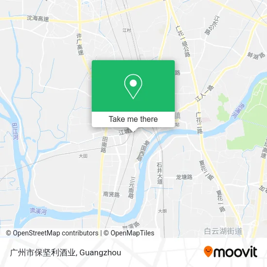 广州市保坚利酒业 map