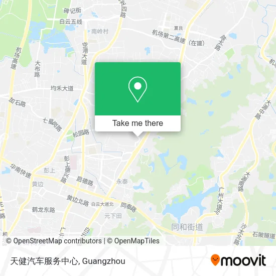 天健汽车服务中心 map