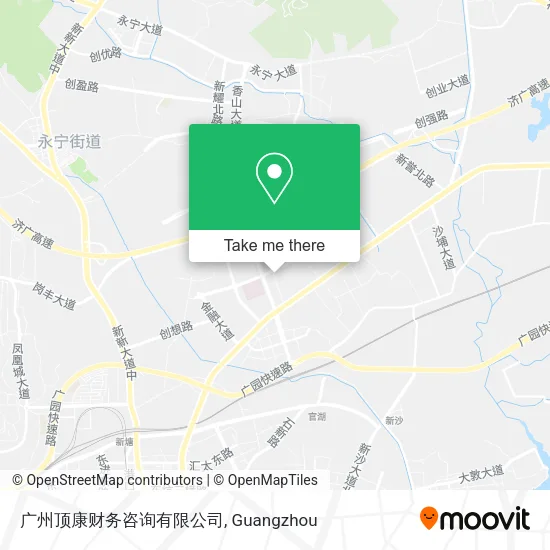 广州顶康财务咨询有限公司 map