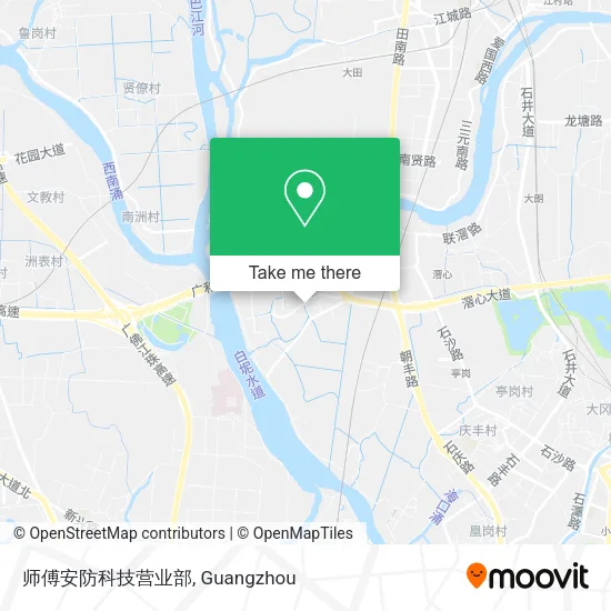 师傅安防科技营业部 map