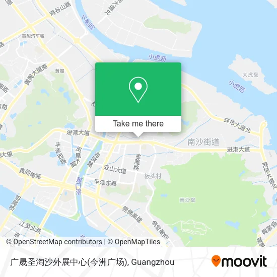 广晟圣淘沙外展中心(今洲广场) map