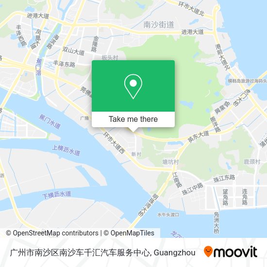 广州市南沙区南沙车千汇汽车服务中心 map