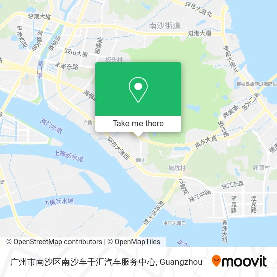 广州市南沙区南沙车千汇汽车服务中心 map