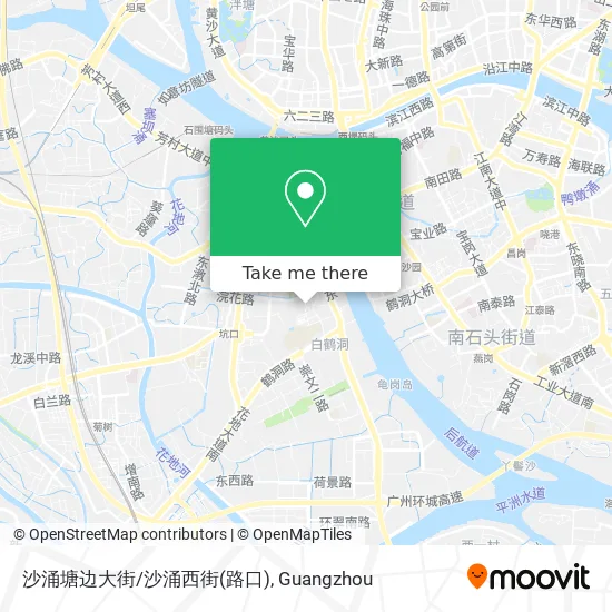 沙涌塘边大街/沙涌西街(路口) map