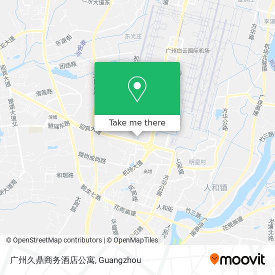 广州久鼎商务酒店公寓 map