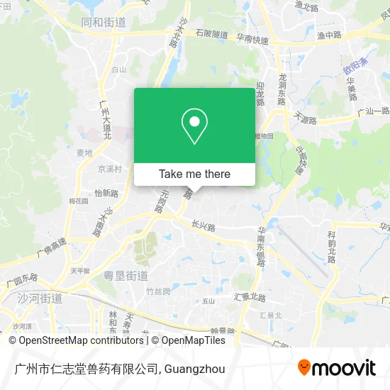 广州市仁志堂兽药有限公司 map