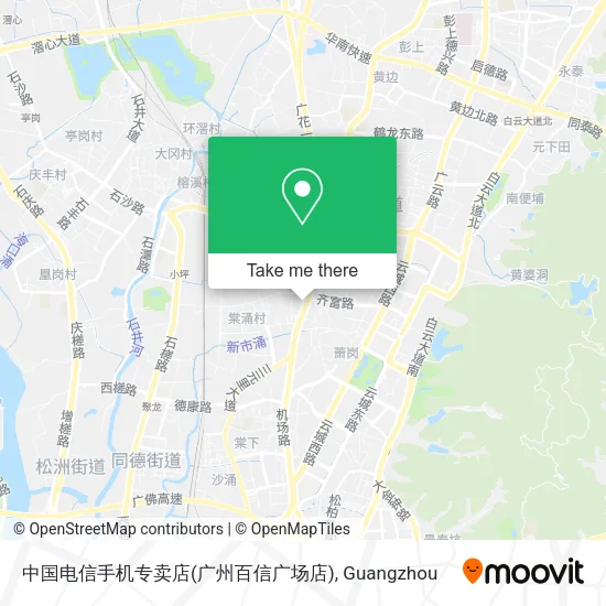 中国电信手机专卖店(广州百信广场店) map