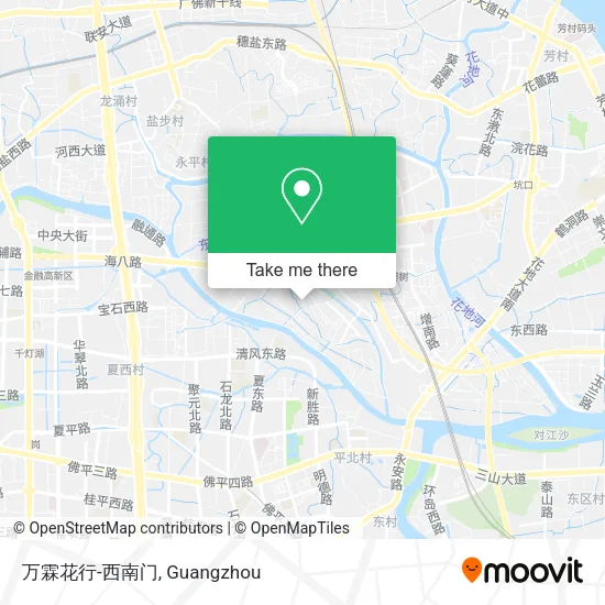 万霖花行-西南门 map