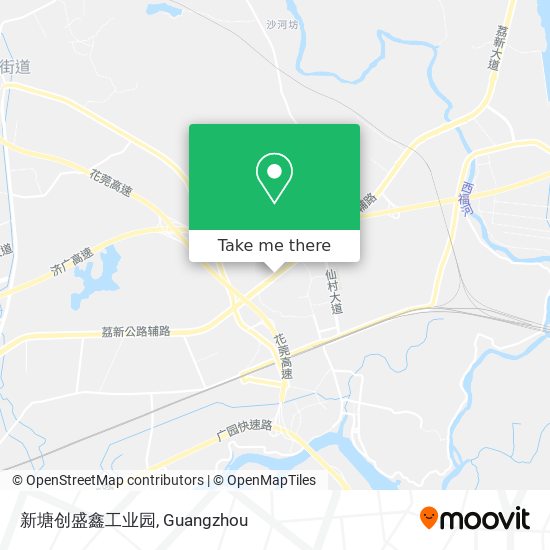 新塘创盛鑫工业园 map