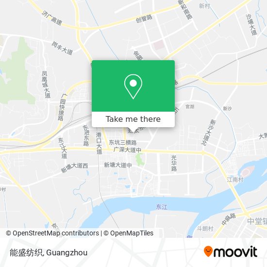 能盛纺织 map