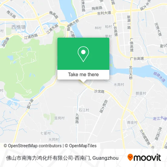 佛山市南海力鸿化纤有限公司-西南门 map