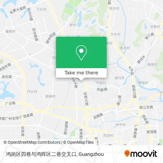 鸿岗区四巷与鸿晖区二巷交叉口 map