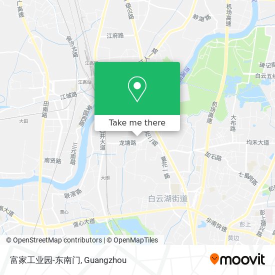 富家工业园-东南门 map