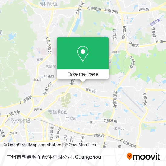 广州市亨通客车配件有限公司 map