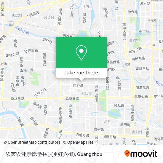 诶茵诶健康管理中心(垂虹六街) map