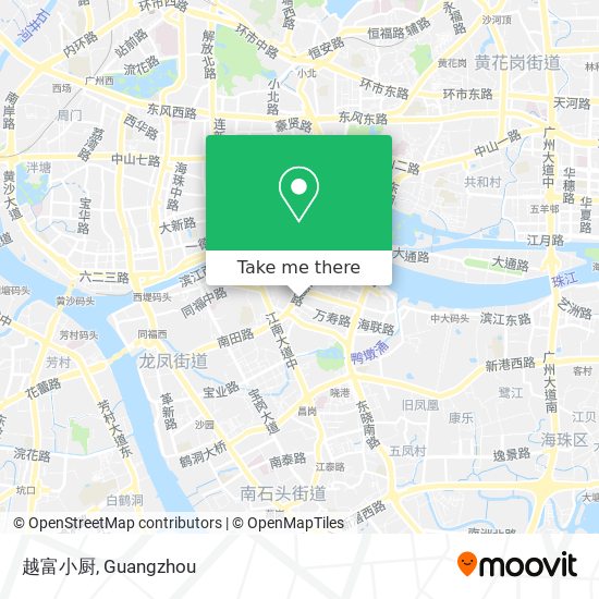 越富小厨 map