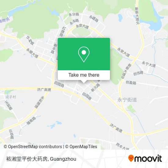 裕湘堂平价大药房 map