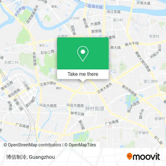 博信制冷 map