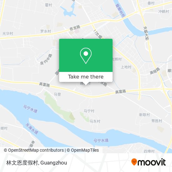 林文恩度假村 map