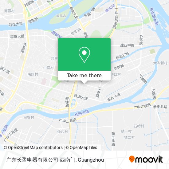 广东长盈电器有限公司-西南门 map