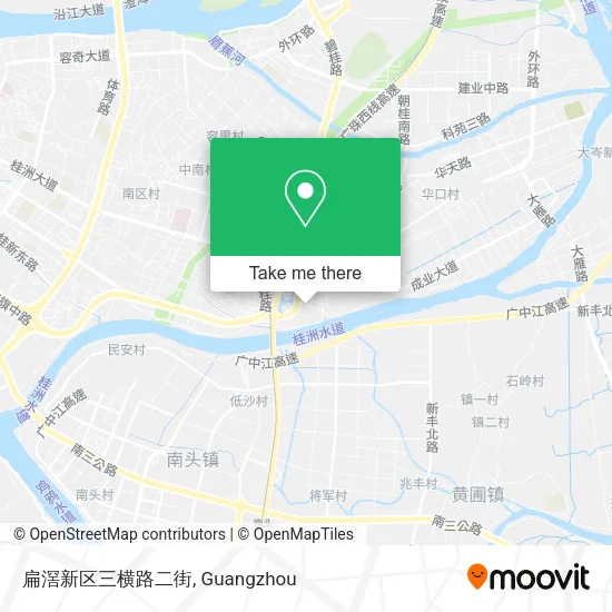 扁滘新区三横路二街 map