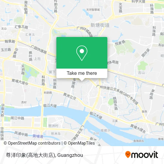 尊泽印象(高地大街店) map