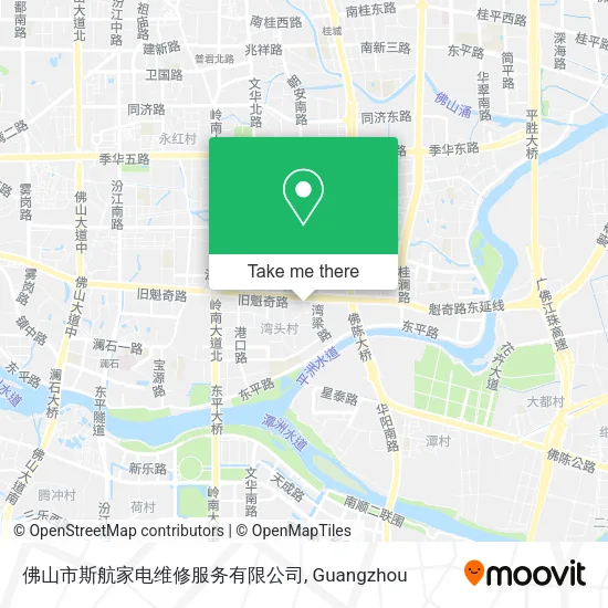 佛山市斯航家电维修服务有限公司 map