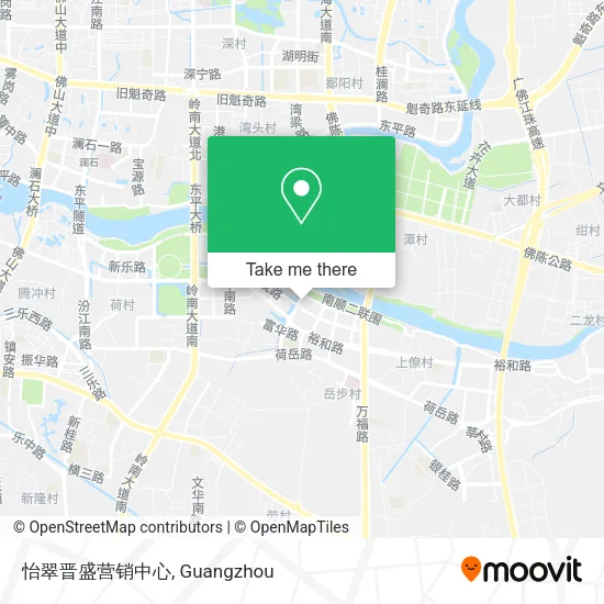 怡翠晋盛营销中心 map