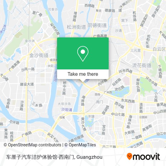 车厘子汽车洁护体验馆-西南门 map