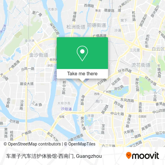 车厘子汽车洁护体验馆-西南门 map