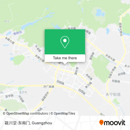 颖川堂-东南门 map