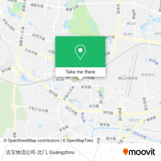 吉宝物流公司-北门 map