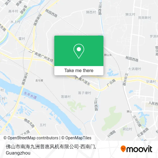佛山市南海九洲普惠风机有限公司-西南门 map
