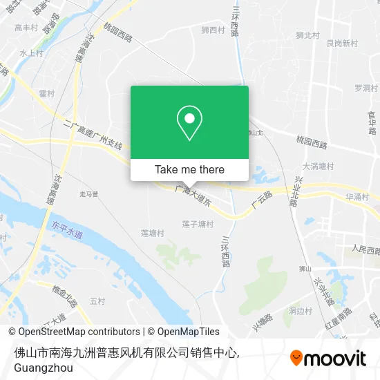 佛山市南海九洲普惠风机有限公司销售中心 map