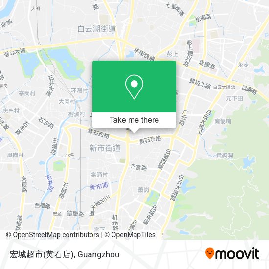 宏城超市(黄石店) map
