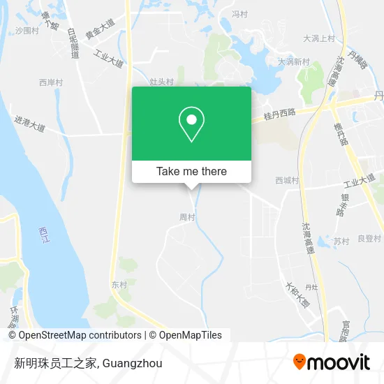 新明珠员工之家 map
