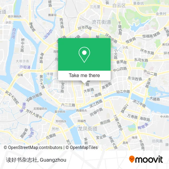 读好书杂志社 map