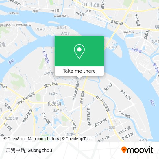 展贸中路 map