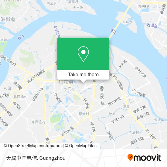 天翼中国电信 map