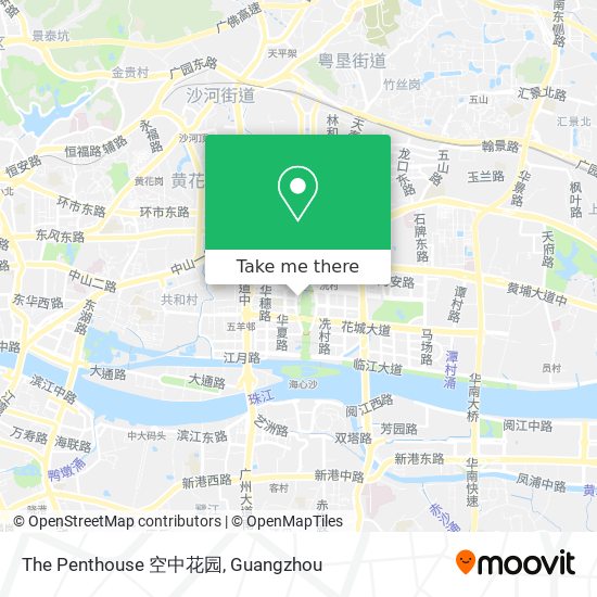 The Penthouse 空中花园 map