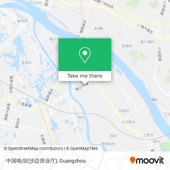 中国电信(沙边营业厅) map