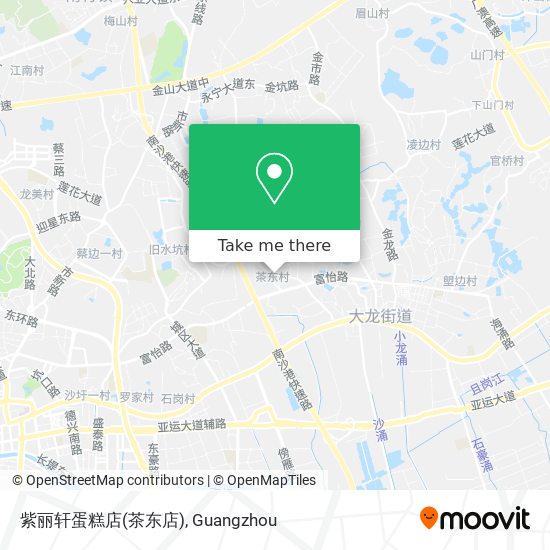 紫丽轩蛋糕店(茶东店) map