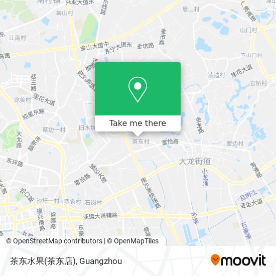 茶东水果(茶东店) map