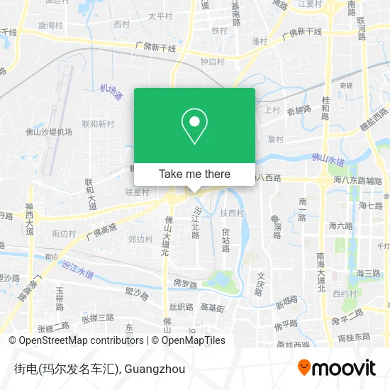 街电(玛尔发名车汇) map