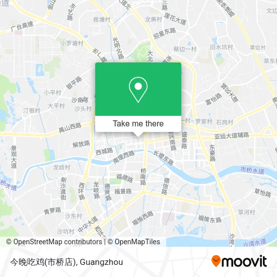 今晚吃鸡(市桥店) map