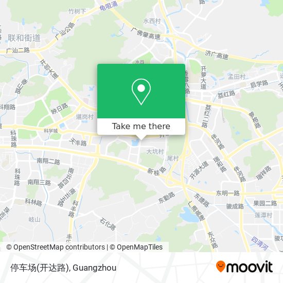 停车场(开达路) map