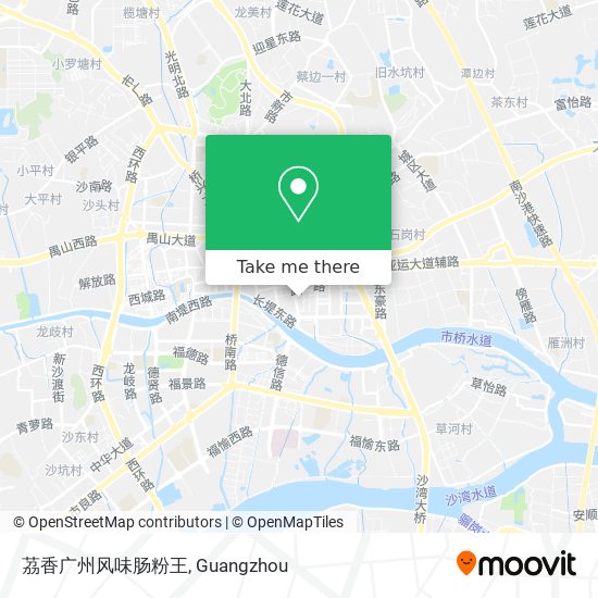 茘香广州风味肠粉王 map